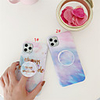 Marble TPU with Ring Holder Protection Cover for Apple iPhone Case 11 Pro Max X XR XS Max 8 Plus 7 Plus SE(2020)