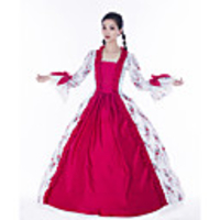 Maria Antonietta Retro Vintage Rococo Vacation Dress Dress Masquerade Women