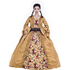 Maria Antonietta Retro Vintage Rococo Vacation Dress Dress Masquerade Women
