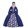 Maria Antonietta Retro Vintage Rococo Vacation Dress Dress Masquerade Women