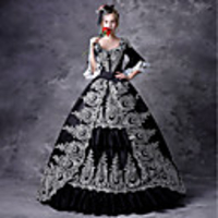 Maria Antonietta Rococo Victorian Medieval Vacation Dress Dress Masquerade Women