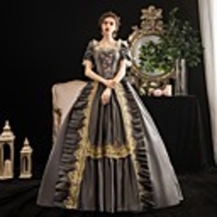 Maria Antonietta Vintage Rococo Medieval Vacation Dress Summer Dress Party Costume Masquerade Women