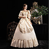 Maria Antonietta Vintage Rococo Medieval Vacation Dress Winter Dress Party Costume Masquerade Women