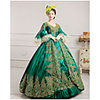 Marie Antoinette Rococo 18th Century Vacation Dress Christmas flare Dress Ball Gown Women