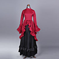 Marie Antoinette Rococo Victorian 18th Century Vacation Dress Dress Party Costume Masquerade Women