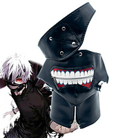 Mask Cosplay Accessories Inspired by Tokyo Ghoul Kaneki Ken Anime Cosplay Accessories Mask Eye Mask PU Leather Men