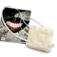 Mask Inspired by Tokyo Ghoul Cosplay Anime Cosplay Accessories Mask Polar Fleece Men
