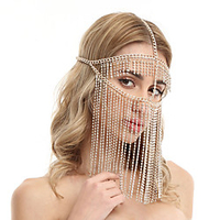 Masquerade Retro Vintage Ethnic Alloy For Lady Cosplay Halloween Carnival Women