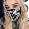 Masquerade Retro Vintage Ethnic Rhinestone For Lady Cosplay Halloween Carnival Women