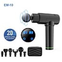 Massage Gun Muscle Massager Massager Relaxing Muscle Deep Vibration Fascia Gun Masajeador Electrico De Espalda Cuello EM10