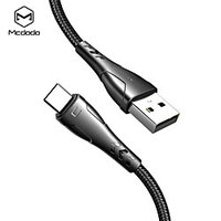 Mcdodo 2.4A Braided Durable Quick Charge Type-C Cable Charging Data Cable 1.2m(4Ft) / 0.2m(0.65Ft) Nylon Adapter For Samsung / Huawei / Xiaomi / Oneplus