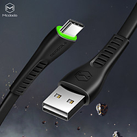 Mcdodo Android USB Type C Cable Fast Charger For Samsung Xiaomi Huawei Oneplus 2A 1.8m(6Ft) Flat / Quick Charge Cable Adapter