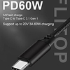 MCDODO USB C Cable 1.0m(3Ft) 3 A High Speed / Quick Charge Nylon Type-C Cable For Samsung / Huawei 1/3 Pack miniinthebox