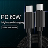 MCDODO USB C Cable 1.0m(3Ft) 3 A High Speed / Quick Charge Nylon Type-C Cable For Samsung / Huawei 1/3 Pack miniinthebox