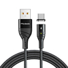 MCDODO USB C Cable Braided Magnetic LED 1.2 A 1.2m(4Ft) Nylon TPE For Samsung Xiaomi HuaweiPhone Accessory miniinthebox
