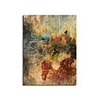 Med Oil Painting Style Art Print without Stretched Frame