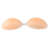 Medium Thickness Silicone Backless Strapless Self-Adhesive Bra - Nude Color (C Cup)