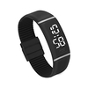 Men and Women Digital Watch Automatic self-winding Sporty Stylish Casual Water Resistant / Waterproof Digital White Black Blue / Two Years / Stainless Steel / Silicone / Noctilucent / Two Years