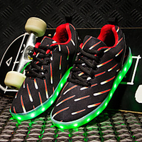 Men and Women Sneakers Party / Evening PU Leather Lightning blue Lightning black Meteor Black Spring Summer miniinthebox