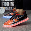 Men and Women Sneakers Party Evening PU Leather Black orange Blue Spring Summer miniinthebox