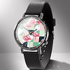 Men and Women Sport Watch Quartz Animal Pattern New Arrival Chronograph Analog White Black Blushing Pink / One Year / Rubber