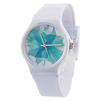 Men and Women Sport Watch Quartz New Arrival Chronograph Analog White Black Blue / One Year / Rubber