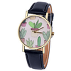 Men and Women Sport Watch Quartz New Arrival Chronograph Analog White Black Blushing Pink / One Year / PU Leather