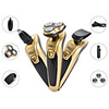Men Electric Shaver Rechargeable Beard Trimmer Washable Wet Dry Beard Cutting Machine Multifunctional Floating Razor