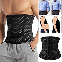 Men Slimming Body Shaper Waist Trainer Trimmer Belt Corset For Tummy Tummy Shapers Tummy Control Fitness Compression Shapewear miniinthebox