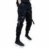 mens casual pants Trousers multi-pockets Streetwear Harem fashion cargo joggers gym drawstring long pants miniinthebox