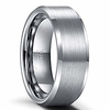 mens wedding ring band tungsten carbide ring for men women rose gold/grey/black matte brushed engagement band 6mm 8mm comfort fit engraved