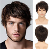 Mens Wig Black Short Curly Male Wig Synthetic Cosplay Hair Wigs Heat Resistant Halloween Costume Party Wigs Beweig miniinthebox