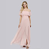Mermaid / Trumpet Convertible Sexy Party Wear Formal Evening Dress Off Shoulder Short Sleeve Floor Length Chiffon with Ruched Split 2020