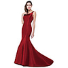 Mermaid / Trumpet Elegant Minimalist Wedding Guest Formal Evening Dress One Shoulder Sleeveless Sweep / Brush Train Satin with Sleek 2020