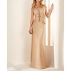 Mermaid / Trumpet Elegant Vintage Engagement Formal Evening Dress V Neck Sleeveless Sweep / Brush Train Taffeta with Ruched Beading 2020