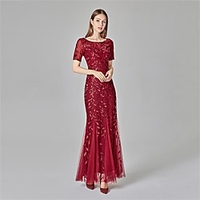 Mermaid / Trumpet Empire Elegant Prom Formal Evening Valentine