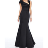 Mermaid / Trumpet Minimalist Elegant Engagement Formal Evening Dress Illusion Neck Sleeveless Sweep / Brush Train Satin with Pleats 2020