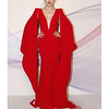 Mermaid / Trumpet Minimalist Elegant Engagement Formal Evening Dress V Neck Long Sleeve Sweep / Brush Train Stretch Fabric with Sleek 2020 miniinthebox