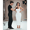 Mermaid / Trumpet Sexy bodycon Party Wear Cocktail Party Dress Spaghetti Strap Sleeveless Ankle Length Spandex with Sleek 2020