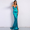 Mermaid / Trumpet Sexy bodycon Prom Formal Evening Dress Spaghetti Strap Sleeveless Floor Length Spandex with Sleek 2020
