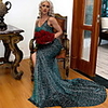 Mermaid / Trumpet Sexy Sparkle Prom Formal Evening Dress Spaghetti Strap Sleeveless Court Train Spandex with Sequin 2020
