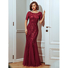 Mermaid / Trumpet Sparkle Engagement Formal Evening Valentine