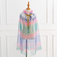 Mermaid Cosplay Costume Cloak Girls