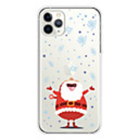 Merry Christmas TPU Case For Apple iPhone 11 / iPhone 11 Pro / iPhone 11 Pro Max Pattern Back Cover