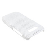 Mesh Hard Back Cover Case for Noika E17 White
