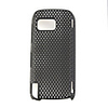 Mesh Hard Back Cover Case for Nokia 5800 Black