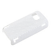 Mesh Hard Back Cover Case for Nokia 5800 White