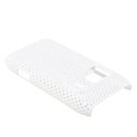 Mesh Hard Back Cover Case for Nokia N8 White