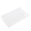 Mesh Hard Back Cover Case for Samsung Galaxy P1000 White