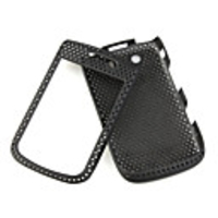 Mesh Net Hard Cover case For Blackberry 9800 Black